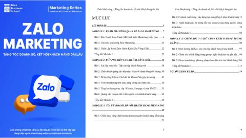 Ebook: Zalo Marketing – Tăng tốc doanh số, kết nối khách hàng dài lâu