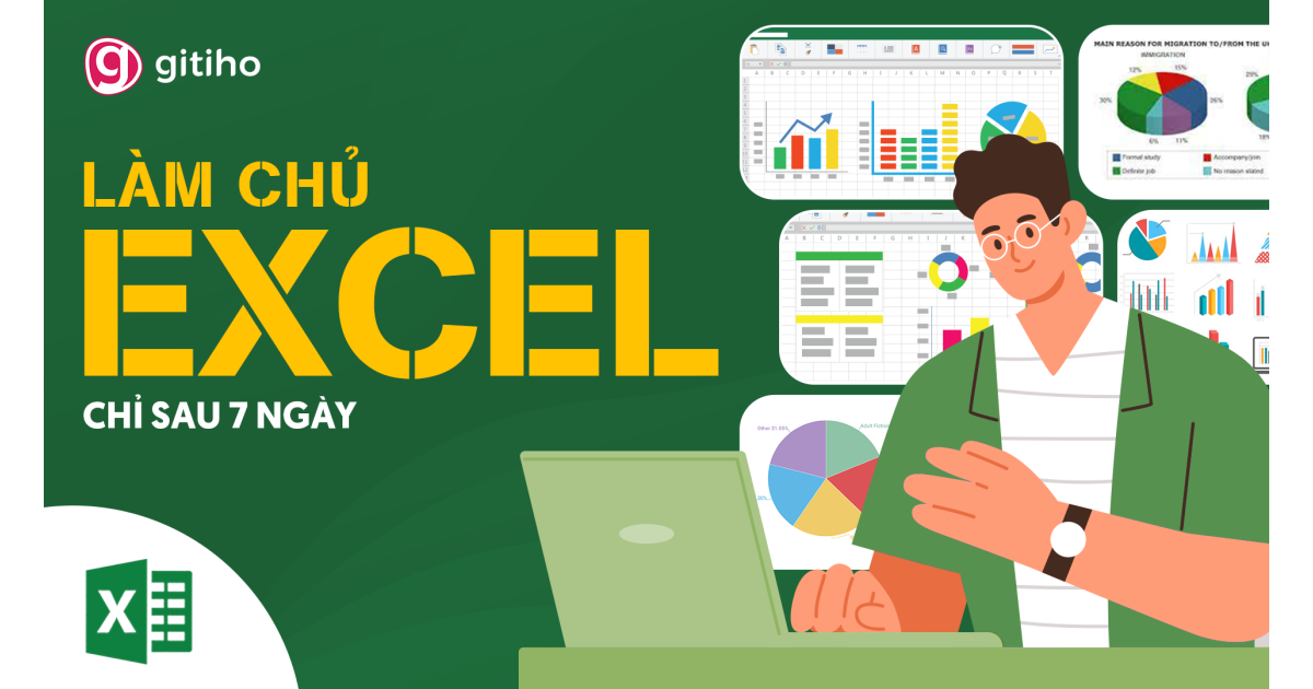 EXG01: Tuyệt đỉnh Excel | Khóa học Excel online từ cơ bản đến nâng cao