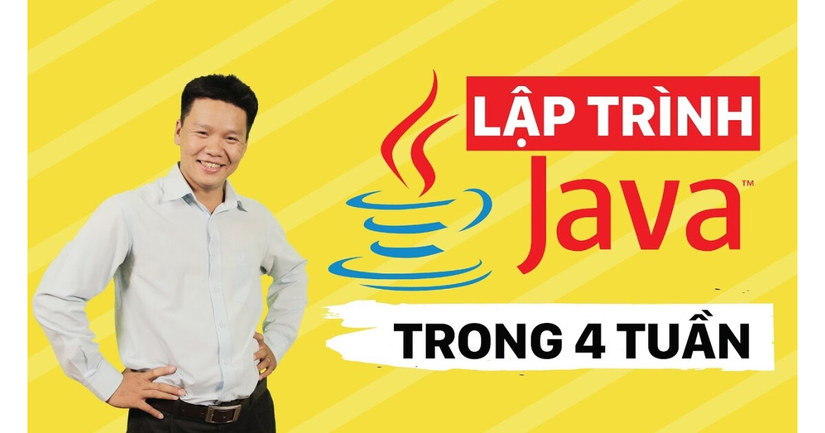 Lập trình Java trong 4 tuần