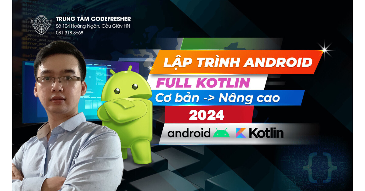 Lập trình Android - Kotlin toàn tập từ cơ bản đến nâng cao - Zoom Record